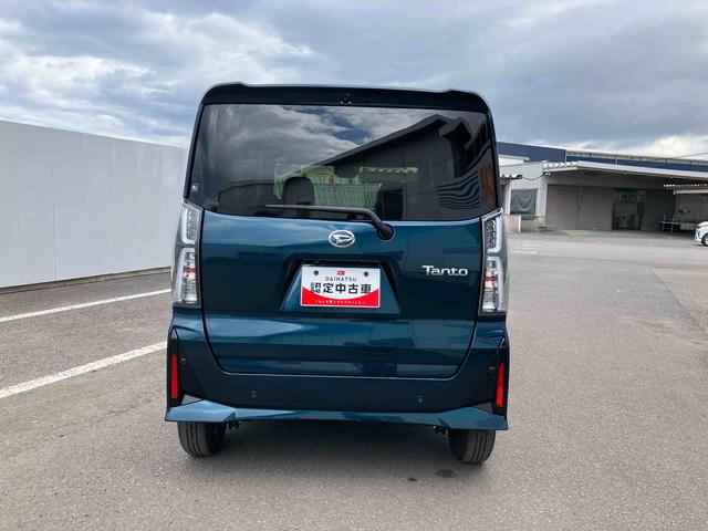 タントカスタムＸ　ワンオーナー走行距離無制限１２ヶ月保証付き　衝突軽減ブレーキ　車線逸脱防止　アイドリングストップ機能　Ｂカメラ　禁煙　盗難警報装置　ＬＥＤ　ワンオーナー　キーレスエントリー　前席シートヒーター　オートＬＥＤ（大分県）の中古車