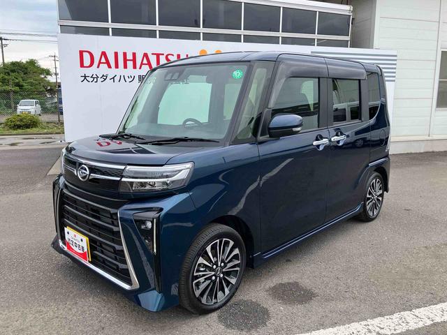 タントカスタムＲＳ　ワンオーナー走行距離無制限１２ヶ月保証付き　両側パワスライドドア　レーンキープＡ　ＩＳＴＯＰ　運転席シートヒーター　オートＬＥＤ　ターボエンジン　禁煙　ＬＥＤライト　１オーナー　オートライト　キーフリー　記録簿（大分県）の中古車
