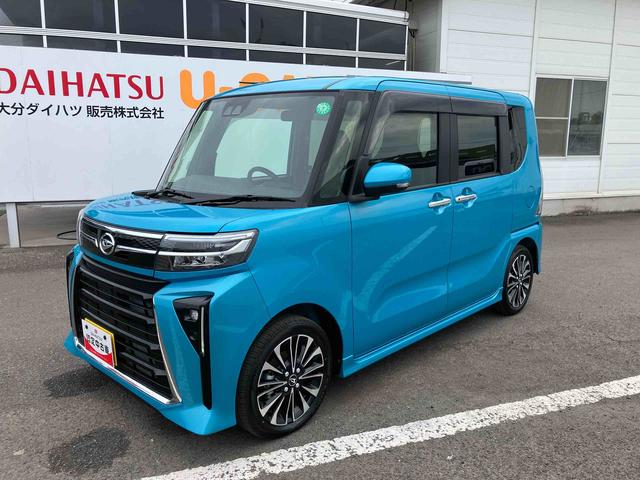 タントカスタムＲＳ　ワンオーナー走行距離無制限１２ヶ月保証付き　両側パワスライドドア　レーンキープＡ　ＩＳＴＯＰ　運転席シートヒーター　オートＬＥＤ　ターボエンジン　禁煙　ＬＥＤライト　１オーナー　オートライト　キーフリー　記録簿（大分県）の中古車