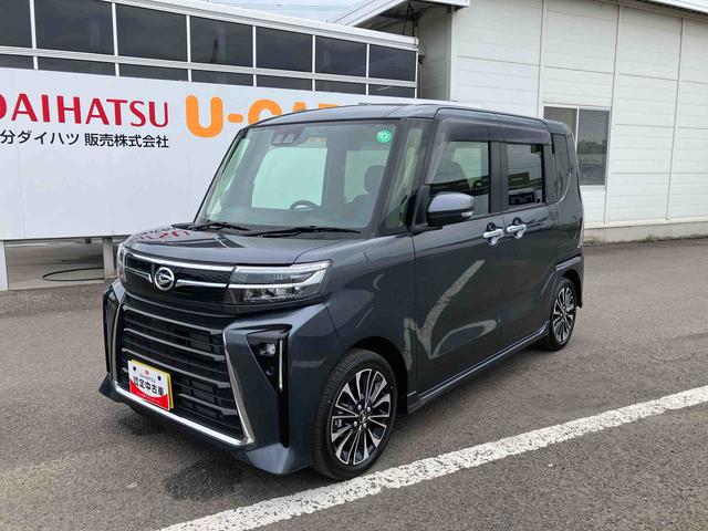 タントカスタムＲＳ　ワンオーナー走行距離無制限１２ヶ月保証付き　両側パワスライドドア　レーンキープＡ　ＩＳＴＯＰ　運転席シートヒーター　オートＬＥＤ　ターボエンジン　禁煙　ＬＥＤライト　１オーナー　オートライト　キーフリー　記録簿（大分県）の中古車