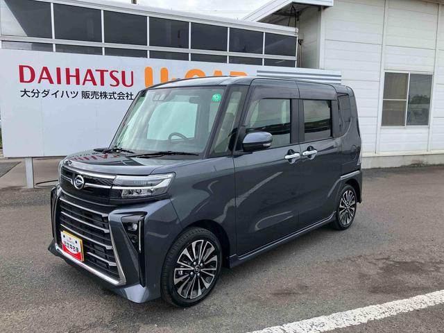 タントカスタムＲＳ　ワンオーナー走行距離無制限１２ヶ月保証付き　両側パワスライドドア　レーンキープＡ　ＩＳＴＯＰ　運転席シートヒーター　オートＬＥＤ　ターボエンジン　禁煙　ＬＥＤライト　１オーナー　オートライト　キーフリー　記録簿（大分県）の中古車