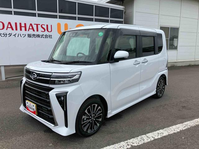 タントカスタムＲＳ　ワンオーナー走行距離無制限１２ヶ月保証付き　両側パワスライドドア　レーンキープＡ　ＩＳＴＯＰ　運転席シートヒーター　オートＬＥＤ　ターボエンジン　禁煙　ＬＥＤライト　１オーナー　オートライト　キーフリー　記録簿（大分県）の中古車