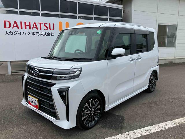 タントカスタムＲＳ　ワンオーナー走行距離無制限１２ヶ月保証付き　両側パワスライドドア　レーンキープＡ　ＩＳＴＯＰ　運転席シートヒーター　オートＬＥＤ　ターボエンジン　禁煙　ＬＥＤライト　１オーナー　オートライト　キーフリー　記録簿（大分県）の中古車