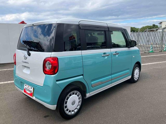 ムーヴキャンバスストライプスＧ　ワンオーナー走行距離無制限１２ヶ月保証付き　アイドルストップ　禁煙　Ｂカメラ　セキュリティアラーム　スマートキープッシュスタート　Ｓヒーター　キーフリーキー　ワンオーナー車　ＬＥＤライト　車線逸脱警報　安全ボディ（大分県）の中古車