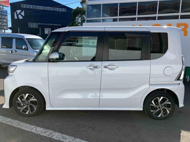 タントカスタムＸ走行距離無制限１２ヶ月保証付き　衝突軽減ブレーキ　車線逸脱防止　Ｂｌｕｅｔｏｏｔｈオーディオ　アイドリングストップ機能　Ｂカメラ　禁煙　盗難警報装置　ＬＥＤ　ＥＴＣ　キーレスエントリー　オートＬＥＤ（大分県）の中古車