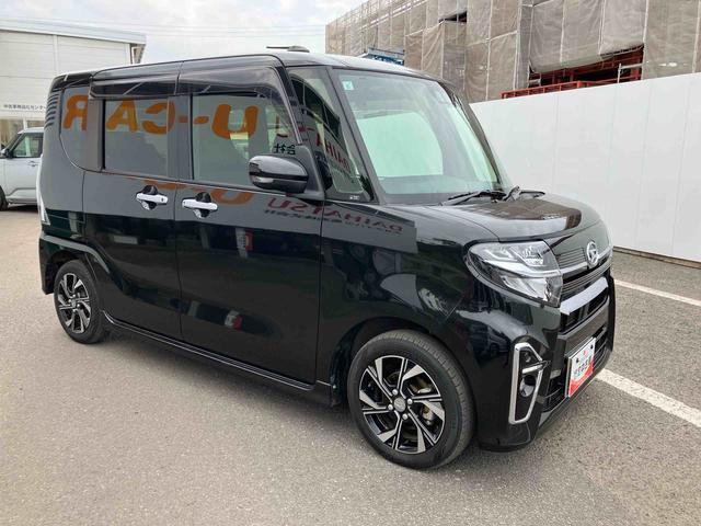 タントカスタムX走行距離無制限12ヶ月保証付き 衝突軽減ブレーキ 車線逸脱防止 Bluetoothオーディオ アイドリングストップ機能 Bカメラ ナビ 禁煙 盗難警報装置 LED キーレスエントリー オートLED(大分県)の中古車