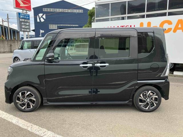 タントカスタムX走行距離無制限12ヶ月保証付き 衝突軽減ブレーキ 車線逸脱防止 Bluetoothオーディオ アイドリングストップ機能 Bカメラ ナビ 禁煙 盗難警報装置 LED キーレスエントリー オートLED(大分県)の中古車