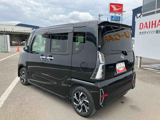 タントカスタムX走行距離無制限12ヶ月保証付き 衝突軽減ブレーキ 車線逸脱防止 Bluetoothオーディオ アイドリングストップ機能 Bカメラ ナビ 禁煙 盗難警報装置 LED キーレスエントリー オートLED(大分県)の中古車