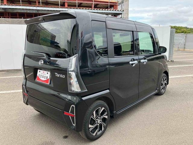 タントカスタムX走行距離無制限12ヶ月保証付き 衝突軽減ブレーキ 車線逸脱防止 Bluetoothオーディオ アイドリングストップ機能 Bカメラ ナビ 禁煙 盗難警報装置 LED キーレスエントリー オートLED(大分県)の中古車