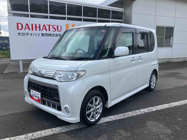 タントカスタムX走行距離無制限12ヶ月保証付き スマートキー付き 盗難防止付き ナビ付 禁煙 Wエアバッグ SRS キーフリーキー AW ABS 両側スライド片側電動ドア アイドリングSTOP 記録簿有(大分県)の中古車