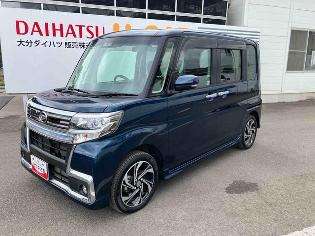 タントカスタムＲＳ　トップエディションＶＳ　ＳＡIII走行距離無制限１２ヶ月保証付き　Ｒカメラ　Ｂｌｕｅｔｏｏｔｈオーディオ　両側オートスライドドア　禁煙　レーンアシスト　シートヒータ　オートハイビーム　記録簿　タ−ボ　メモリーナビ　ＤＶＤ　ＵＳＢ　ナビ（大分県）の中古車