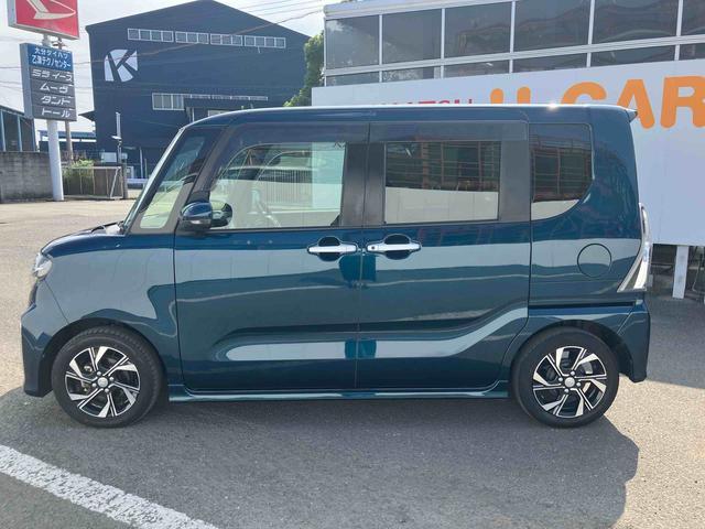 タントカスタムＸ走行距離無制限１２ヶ月保証付き　衝突軽減ブレーキ　車線逸脱防止　Ｂｌｕｅｔｏｏｔｈオーディオ　アイドリングストップ機能　Ｂカメラ　ナビ　禁煙　盗難警報装置　ＬＥＤ　ＥＴＣ　キーレスエントリー　ＵＳＢ（大分県）の中古車