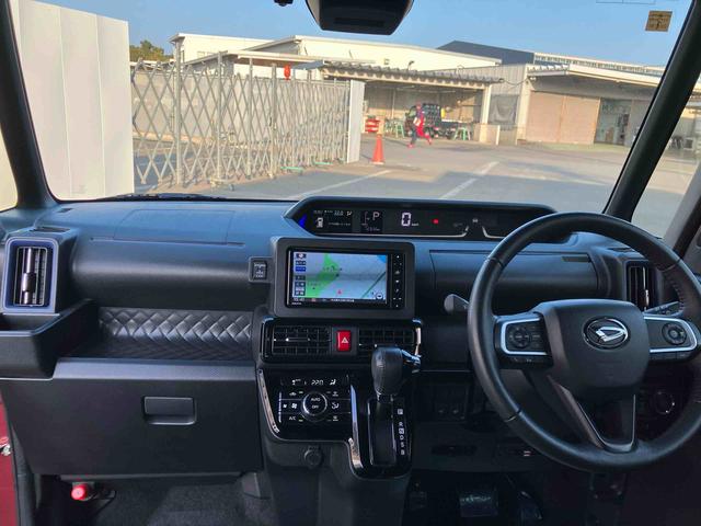 タントカスタムRSスタイルセレクション走行距離無制限12ヶ月保証付き 両自動ドア Aライト アダプティブクルーズコントロール 前席シートヒーター USB バックモニター ドラレコ付き 禁煙 ナビ付 オートハイビーム スマートキー DVD(大分県)の中古車