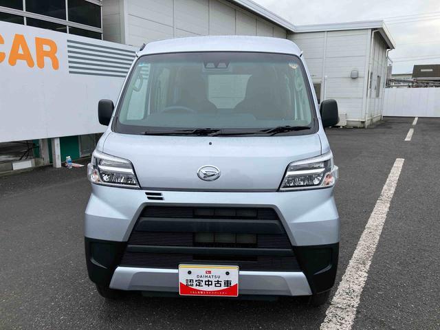 ハイゼットカーゴDX SAIII走行距離無制限12ヶ月保証付き 車線逸脱防止 横滑防止装置 両側スライド 記録簿あり デュアルエアバッグ エコアイドル セキュリティ オートマチックハイビーム 禁煙車 オートライト 運転席エアバッグ(大分県)の中古車