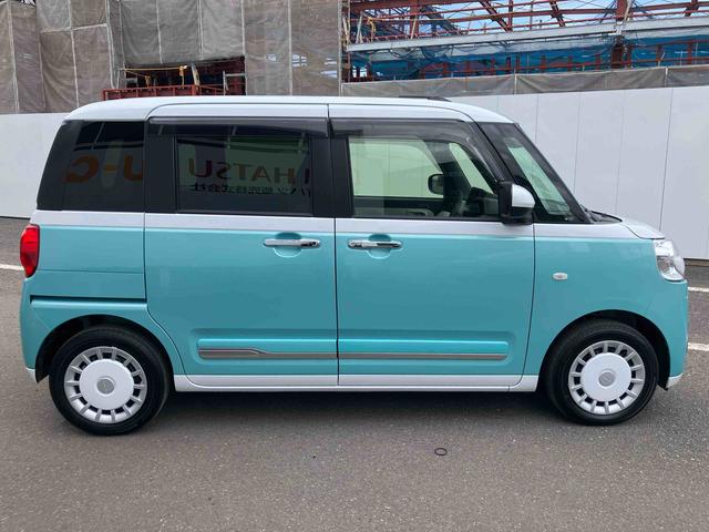 ムーヴキャンバスストライプスＧ走行距離無制限１２ヶ月保証付き　アイドルストップ　Ｂカメラ　セキュリティアラーム　スマートキープッシュスタート　Ｓヒーター　キーフリーキー　ワンオーナー車　ＬＥＤライト　車線逸脱警報　オートハイビーム（大分県）の中古車