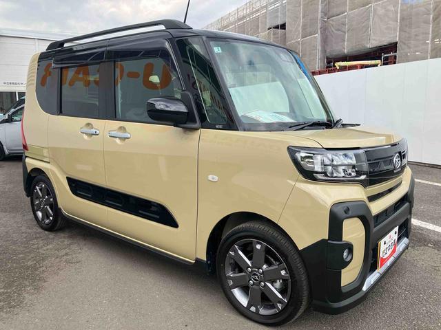 タントファンクロスターボ ワンオーナー走行距離無制限12ヶ月保証付き LEDランプ シートヒータ 衝突軽減ブレーキ USB Rカメラ スマートキ 禁煙 車線逸脱警報 1オーナー 盗難警報装置 オートライト アルミ キーフリー ターボ(大分県)の中古車