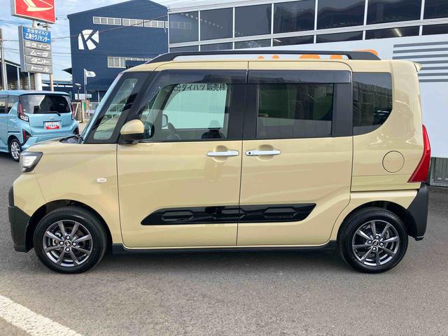 タントファンクロス ワンオーナー走行距離無制限12ヶ月保証付き 衝突軽減システム 両側オートドア シートヒータ 禁煙車 ワンオーナー オートLED レーンキープアシスト Bカメラ LEDヘットライト キーレスエントリー スマートキ−(大分県)の中古車