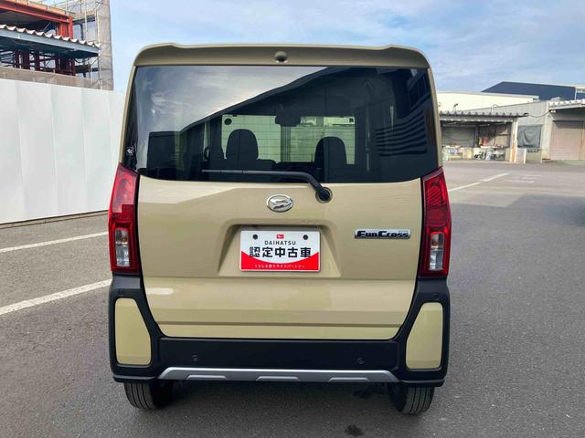 タントファンクロス ワンオーナー走行距離無制限12ヶ月保証付き 衝突軽減システム 両側オートドア シートヒータ 禁煙車 ワンオーナー オートLED レーンキープアシスト Bカメラ LEDヘットライト キーレスエントリー スマートキ−(大分県)の中古車