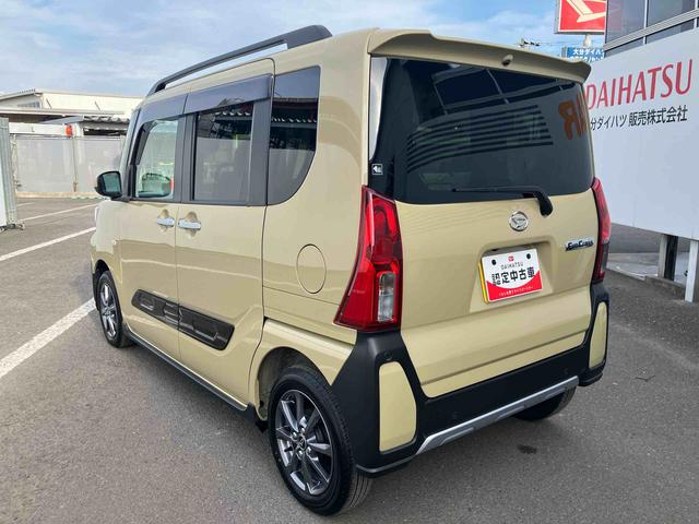 タントファンクロス ワンオーナー走行距離無制限12ヶ月保証付き 衝突軽減システム 両側オートドア シートヒータ 禁煙車 ワンオーナー オートLED レーンキープアシスト Bカメラ LEDヘットライト キーレスエントリー スマートキ−(大分県)の中古車