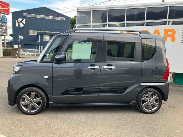 タントファンクロスターボ ワンオーナー走行距離無制限12ヶ月保証付き LEDランプ シートヒータ 衝突軽減ブレーキ Rカメラ スマートキ 禁煙 i−stop 車線逸脱警報 1オーナー 盗難警報装置 オートライト アルミ キーフリー ターボ(大分県)の中古車