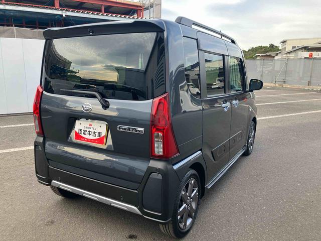 タントファンクロスターボ ワンオーナー走行距離無制限12ヶ月保証付き LEDランプ シートヒータ 衝突軽減ブレーキ Rカメラ スマートキ 禁煙 i−stop 車線逸脱警報 1オーナー 盗難警報装置 オートライト アルミ キーフリー ターボ(大分県)の中古車