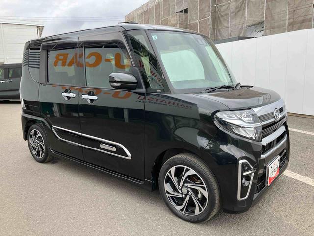 タントカスタムRSスタイルセレクション走行距離無制限12ヶ月保証付き 両自動ドア Aライト アダプティブクルーズコントロール 前席シートヒーター USB バックモニター ドラレコ付き 禁煙 ナビ付 オートハイビーム スマートキー DVD(大分県)の中古車