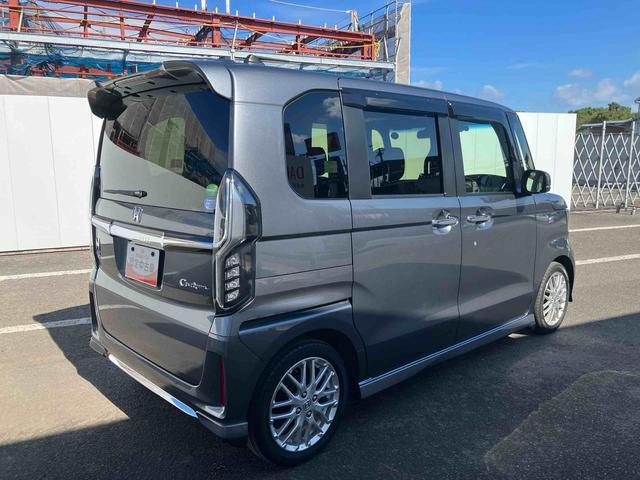 N−BOXカスタムLターボ走行距離無制限12ヶ月保証付き ナビ付 衝突軽減ブレーキサポート LEDヘッドライ ブルートゥース オートマチックハイビーム アルミ 禁煙 アイドリングS ターボエンジン AUX エアバック USB(大分県)の中古車
