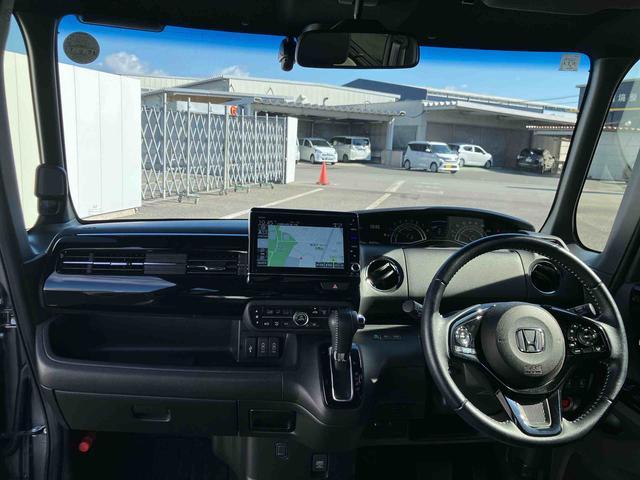 N−BOXカスタムLターボ走行距離無制限12ヶ月保証付き ナビ付 衝突軽減ブレーキサポート LEDヘッドライ ブルートゥース オートマチックハイビーム アルミ 禁煙 アイドリングS ターボエンジン AUX エアバック USB(大分県)の中古車