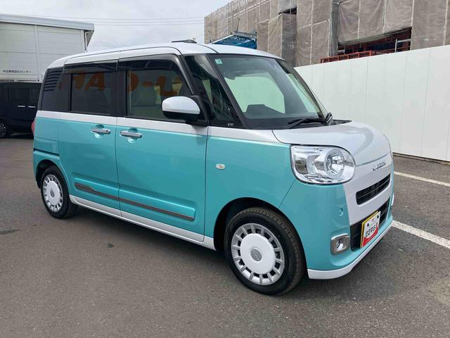 ムーヴキャンバスストライプスG ワンオーナー走行距離無制限12ヶ月保証付き アイドルストップ 禁煙 Bカメラ セキュリティアラーム スマートキープッシュスタート Sヒーター キーフリーキー ワンオーナー車 車線逸脱警報 オートハイビーム(大分県)の中古車