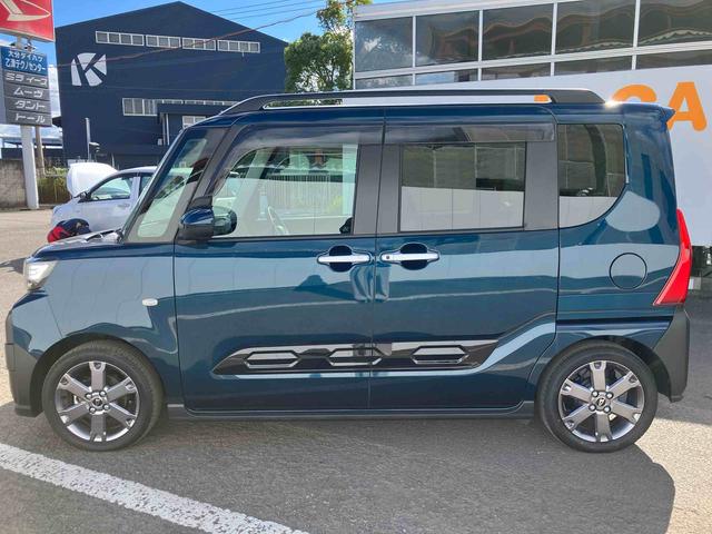 タントファンクロスターボ ワンオーナー走行距離無制限12ヶ月保証付き LEDランプ シートヒータ 衝突軽減ブレーキ Rカメラ スマートキ 禁煙 i−stop 車線逸脱警報 1オーナー 盗難警報装置 オートライト アルミ キーフリー ターボ(大分県)の中古車