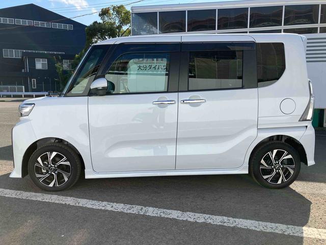 タントカスタムＸ　ワンオーナー走行距離無制限１２ヶ月保証付き　３６０°カメラ　衝突軽減ブレーキ　車線逸脱防止　Ｂｌｕｅｔｏｏｔｈオーディオ　アイドリングストップ機能　Ｂカメラ　禁煙　盗難警報装置　ＬＥＤ　ワンオーナー　オートＬＥＤ（大分県）の中古車