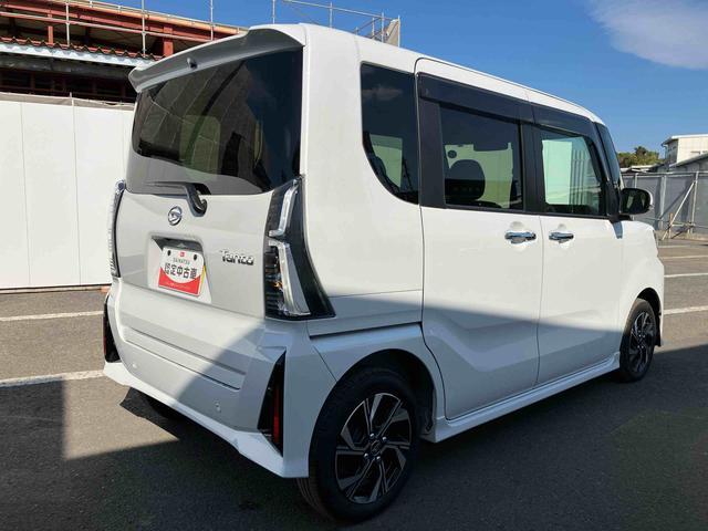 タントカスタムＸ　ワンオーナー走行距離無制限１２ヶ月保証付き　３６０°カメラ　衝突軽減ブレーキ　車線逸脱防止　Ｂｌｕｅｔｏｏｔｈオーディオ　アイドリングストップ機能　Ｂカメラ　禁煙　盗難警報装置　ＬＥＤ　ワンオーナー　オートＬＥＤ（大分県）の中古車