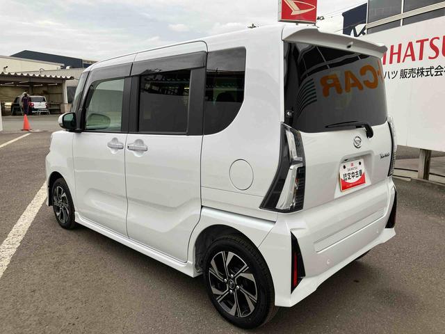 タントカスタムＸ　ワンオーナー走行距離無制限１２ヶ月保証付き　衝突軽減ブレーキ　車線逸脱防止　アイドリングストップ機能　Ｂカメラ　禁煙　盗難警報装置　ＬＥＤ　ワンオーナー　キーレスエントリー　前席シートヒーター　オートＬＥＤ（大分県）の中古車