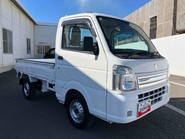 キャリイトラックＫＣエアコン・パワステ走行距離無制限１２ヶ月保証付き　整備点検記録簿　禁煙　助手席エアバック　ＡＣ　運転席エアバック　パートタイム４ＷＤ　パワステ　横滑防止　ＡＢＳ　オートライト　盗難防止システム　踏み間違い防止（大分県）の中古車
