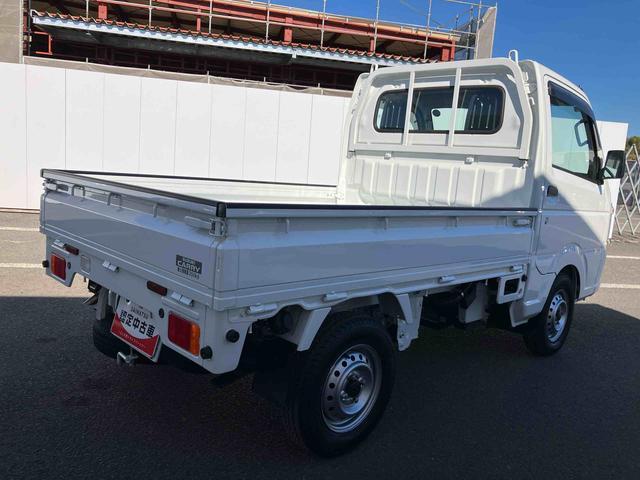キャリイトラックＫＣエアコン・パワステ走行距離無制限１２ヶ月保証付き　整備点検記録簿　禁煙　助手席エアバック　ＡＣ　運転席エアバック　パートタイム４ＷＤ　パワステ　横滑防止　ＡＢＳ　オートライト　盗難防止システム　踏み間違い防止（大分県）の中古車