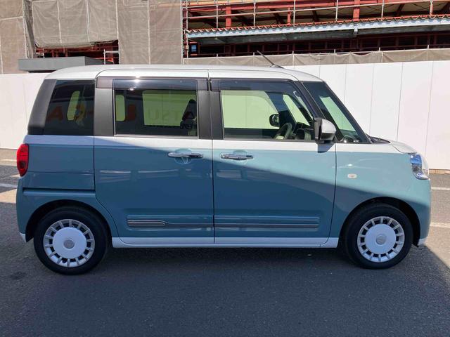 ムーヴキャンバスストライプスＧ　ワンオーナー走行距離無制限１２ヶ月保証付き　アイドルストップ　Ｂカメラ　セキュリティアラーム　スマートキープッシュスタート　Ｓヒーター　キーフリーキー　ワンオーナー車　ＬＥＤライト　車線逸脱警報　オートハイビーム（大分県）の中古車