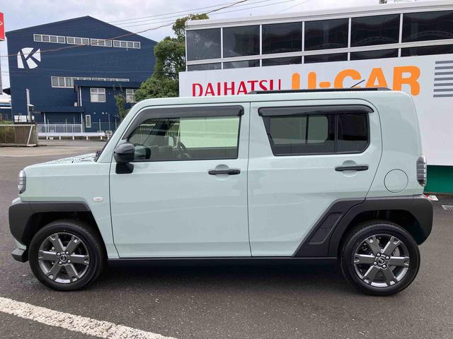 タフトG ダーククロムベンチャー走行距離無制限12ヶ月保証付き 1オ−ナ− アダプティブクルコン リアカメラ オートマチックハイビーム LEDライト レーンキープアシスト アイドリングS キーフリー 記録簿 アルミ スマートキー(大分県)の中古車