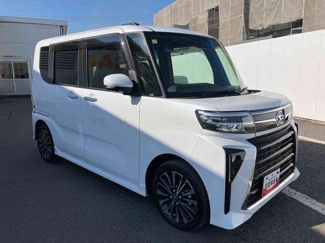 タントカスタムＲＳ走行距離無制限１２ヶ月保証付き　両側パワスライドドア　レーンキープＡ　ＩＳＴＯＰ　ＢＴ対応　ＥＴＣ付き　メモリーナビゲーション　運転席シートヒーター　オートＬＥＤ　ターボエンジン　禁煙　ナビ付き（大分県）の中古車