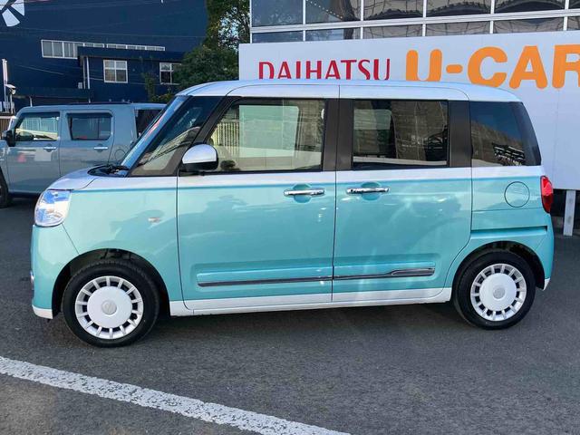 ムーヴキャンバスストライプスＧ走行距離無制限１２ヶ月保証付き　ＢＬＵＥＴＯＯＴＨ　アイドルストップ　禁煙　Ｂカメラ　ＵＳＢポート　セキュリティアラーム　ドライブレコーダー　ナビ　スマートキープッシュスタート　Ｓヒーター　安全ボディ（大分県）の中古車