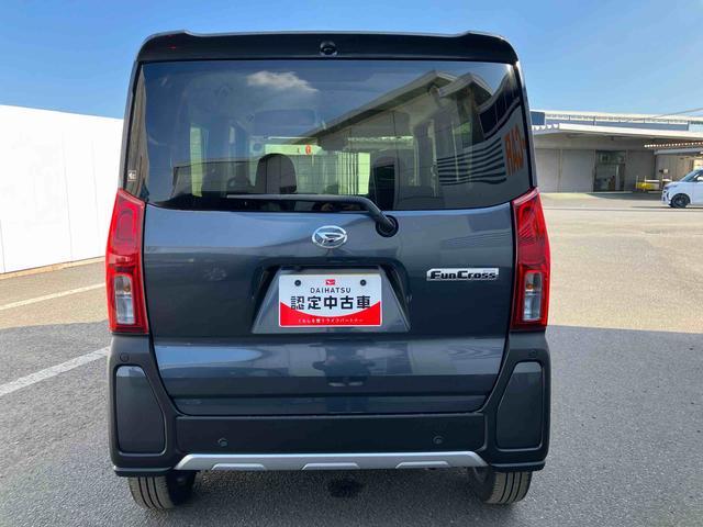 タントファンクロスターボ ワンオーナー走行距離無制限12ヶ月保証付き LEDランプ シートヒータ 衝突軽減ブレーキ USB Rカメラ スマートキ 禁煙 i−stop 車線逸脱警報 1オーナー 盗難警報装置 オートライト アルミ キーフリー(大分県)の中古車