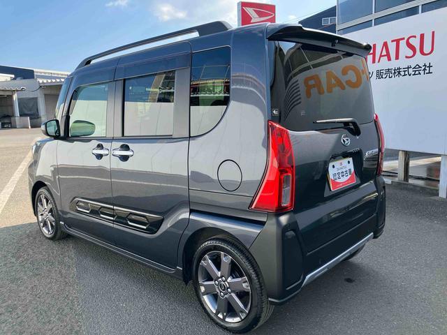 タントファンクロスターボ ワンオーナー走行距離無制限12ヶ月保証付き LEDランプ シートヒータ 衝突軽減ブレーキ USB Rカメラ スマートキ 禁煙 i−stop 車線逸脱警報 1オーナー 盗難警報装置 オートライト アルミ キーフリー(大分県)の中古車