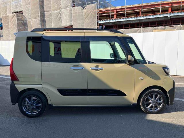 タントファンクロス ワンオーナー走行距離無制限12ヶ月保証付き 衝突軽減システム 両側オートドア シートヒータ ワンオーナー オートLED レーンキープアシスト Bカメラ LEDヘットライト キーレスエントリー スマートキ− アルミ(大分県)の中古車