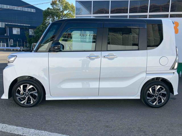 タントカスタムＸ　ワンオーナー走行距離無制限１２ヶ月保証付き　衝突軽減ブレーキ　車線逸脱防止　Ｂｌｕｅｔｏｏｔｈオーディオ　アイドリングストップ機能　Ｂカメラ　禁煙　盗難警報装置　ＬＥＤ　ワンオーナー　キーレスエントリー　ＵＳＢ（大分県）の中古車