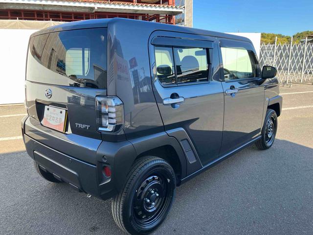 タフトＸ　ワンオーナー走行距離無制限１２ヶ月保証付き　ハイビームアシスト　安全ボディ　キーフリー　記録簿　レーンキープ　ＬＥＤヘッドライト　ガラスルーフ　スマートキ−　オートライト　ワンオーナー　アイドリング　セキュリティ（大分県）の中古車