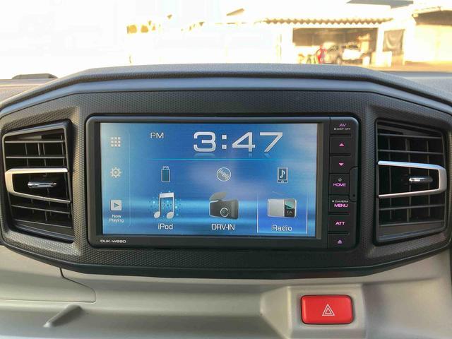 ミライースＸ　リミテッドＳＡIII走行距離無制限１２ヶ月保証付き　ＤＶＤＵＳＢチューナー搭載　バックカメラ付き　コーナーセンサー搭載　アイドリングストップ車　オートライト　オートハイビーム（大分県）の中古車