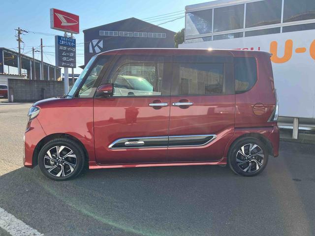 タントカスタムXスタイルセレクション走行距離無制限12ヶ月保証付き ブレーキサポート BT 禁煙 レーンキープ AUTOライト Iストップ シートヒータ DVD LEDライト スマートキー ドライブレコーダー アルミ オートハイビーム(大分県)の中古車