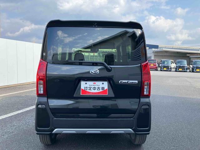 タントファンクロスターボ走行距離無制限12ヶ月保証付き LEDランプ シートヒータ 衝突軽減ブレーキ USB Rカメラ スマートキ 禁煙 i−stop 車線逸脱警報 1オーナー 盗難警報装置 オートライト アルミ キーフリー(大分県)の中古車