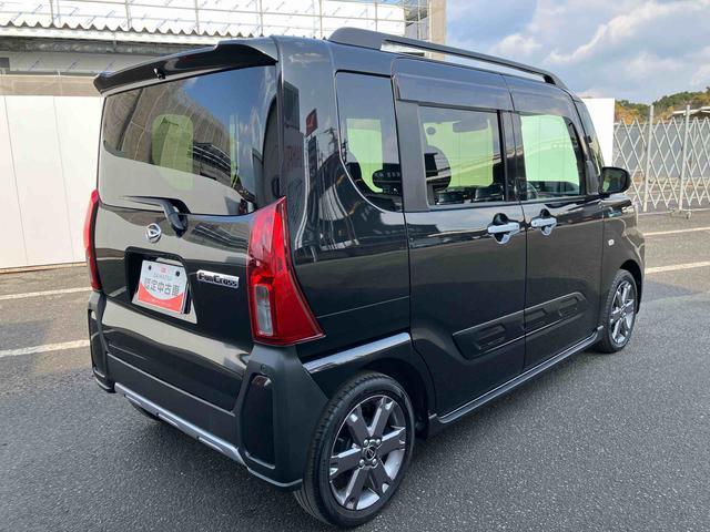 タントファンクロスターボ走行距離無制限12ヶ月保証付き LEDランプ シートヒータ 衝突軽減ブレーキ USB Rカメラ スマートキ 禁煙 i−stop 車線逸脱警報 1オーナー 盗難警報装置 オートライト アルミ キーフリー(大分県)の中古車