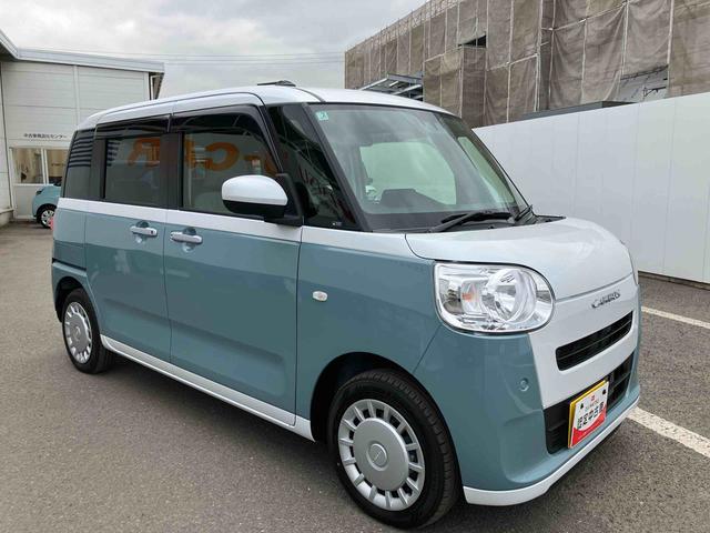 ムーヴキャンバスストライプスX ワンオーナー走行距離無制限12ヶ月保証付き 衝突被害軽減ブレーキ 両側オートスライドドア 禁煙車 衝突安全ボディ バックカメラ オートハイビーム オートライト LEDヘッドライト 盗難防止システム レーンアシスト(大分県)の中古車