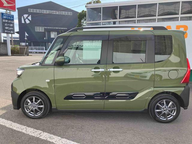 タントファンクロス ワンオーナー走行距離無制限12ヶ月保証付き 衝突軽減システム 両側オートドア シートヒータ 禁煙車 ワンオーナー オートLED レーンキープアシスト Bカメラ LEDヘットライト キーレスエントリー スマートキ−(大分県)の中古車